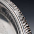 Vintage Silver-Plated Small Round Gallery Tray, 23cm Diameter