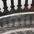Vintage Silver-Plated Small Round Gallery Tray, 23cm Diameter