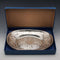 English Vintage Silverplate Oval Dish by Mappin&Webb, Excellent Condition with Original Box