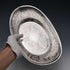 English Vintage Silverplate Oval Dish by Mappin&Webb, Excellent Condition with Original Box