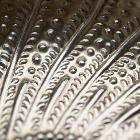 1880 British Antique Sterling Silver Footed Dish 124g Holland Son & Slater