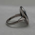 Vintage British Jewelry, Wedgwood Jasperware Sterling Silver Ring (JP size 14)
