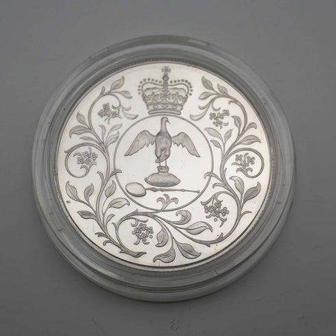 英国 記念銀貨 エリザベス2世女王 戴冠25周年 RoyalMint ケース・説明書付