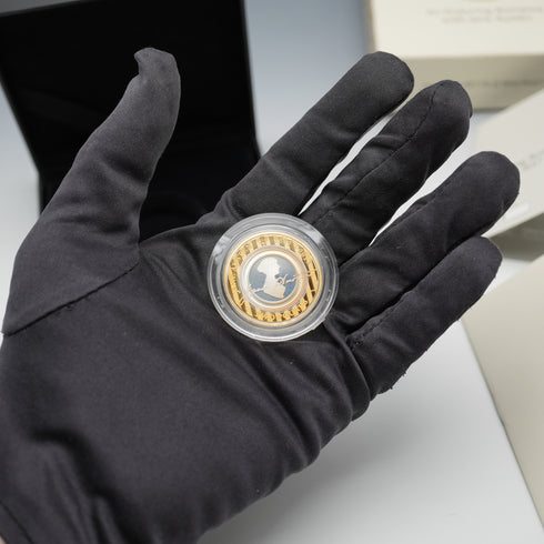 英國 2 英鎊紀念銀幣 珍·奧斯汀逝世 200 週年 Royal Mint 附保護盒及說明書