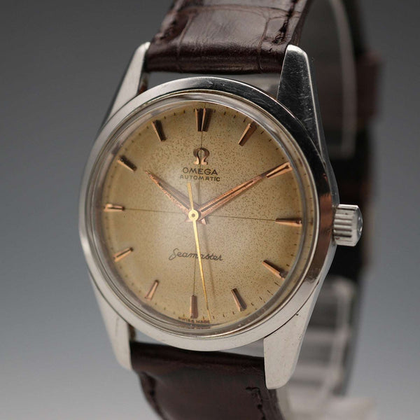 約1959年製造 歐米茄 海馬系列 Ref.14700 2 SC 男士三針自動上鍊腕錶 Cal.552 機芯運作良好