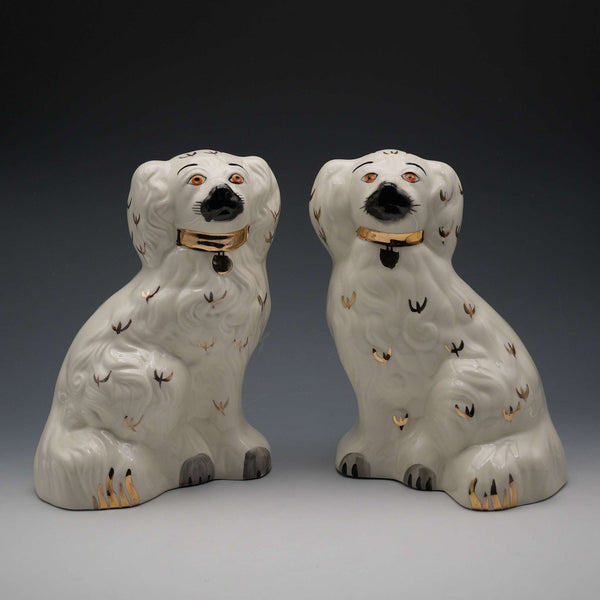 英國古董 Beswick 貝斯維克 斯塔福德郡犬 1378-5 高20公分
