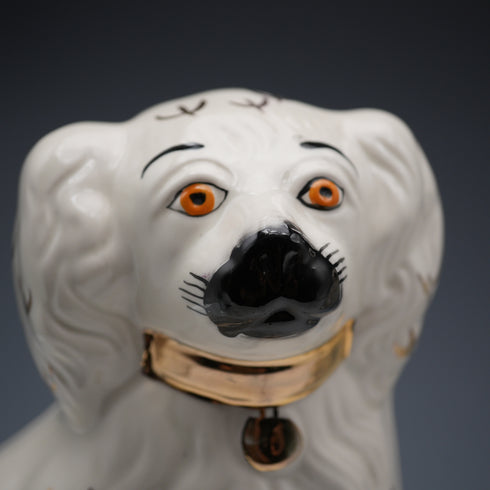 英國古董 Beswick 貝斯維克 斯塔福德郡犬 1378-5 高20公分