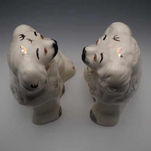 英國古董 Beswick 貝斯維克 斯塔福德郡犬 1378-5 高20公分