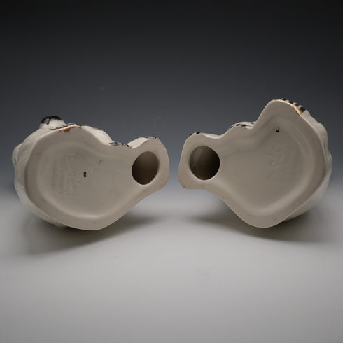 英國古董 Beswick 貝斯維克 斯塔福德郡犬 1378-5 高20公分