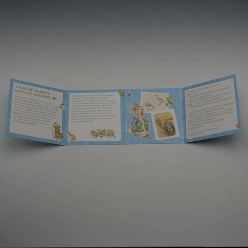 英国 ビアトリクス・ポター 生誕150年記念 「ピーターラビット」50ペンス記念銀貨 RoyalMint ケース・説明書付 00981