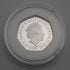 英国 ビアトリクス・ポター 生誕150年記念 「ジェレミーフィッシャー」50ペンス記念銀貨 RoyalMint ケース・説明書付 02065