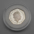 UK Beatrix Potter 150th Anniversary "Mrs. Tittlemouse" 50 Pence Commemorative Silver Coin Royal Mint with Case and Booklet 24619