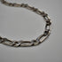 Vintage Figaro Chain Sterling Silver Necklace 56cm 44g