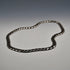 British Vintage Sterling Silver Curb Chain Necklace, 51cm, 64g