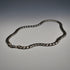 British Vintage Sterling Silver Curb Chain Necklace, 51cm, 64g