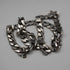 British Vintage Sterling Silver Curb Chain Necklace, 51cm, 64g