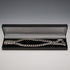British Vintage Sterling Silver Curb Chain Necklace, 52cm, 66g, with Case