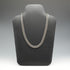 British Vintage Sterling Silver Curb Chain Necklace, 52cm, 66g, with Case