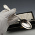 1866 British Antique Solid Silver Christening Spoon, 37g, Cased, Martin, Hall & Co