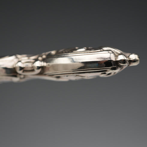 1846 British Antique Sterling Silver Christening Cutlery Set, Total 65g, Cased by Yapp & Woodward