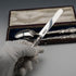 1846 British Antique Sterling Silver Christening Cutlery Set, Total 65g, Cased by Yapp & Woodward
