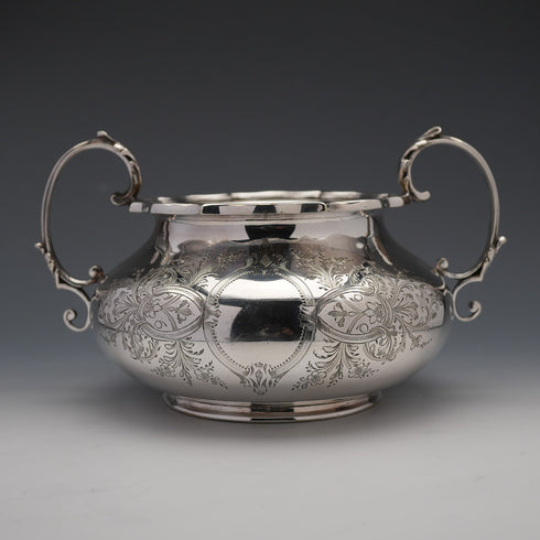 1882 British Antique Silver Plated Tea Set by Elkington