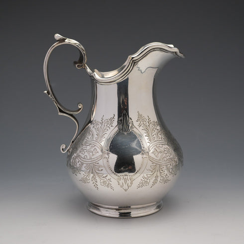 1882 British Antique Silver Plated Tea Set by Elkington