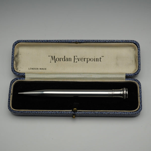 米国ヴィンテージ WAHL EVERSHARP 純銀製 ミニ推進式ペンシル ケース入り