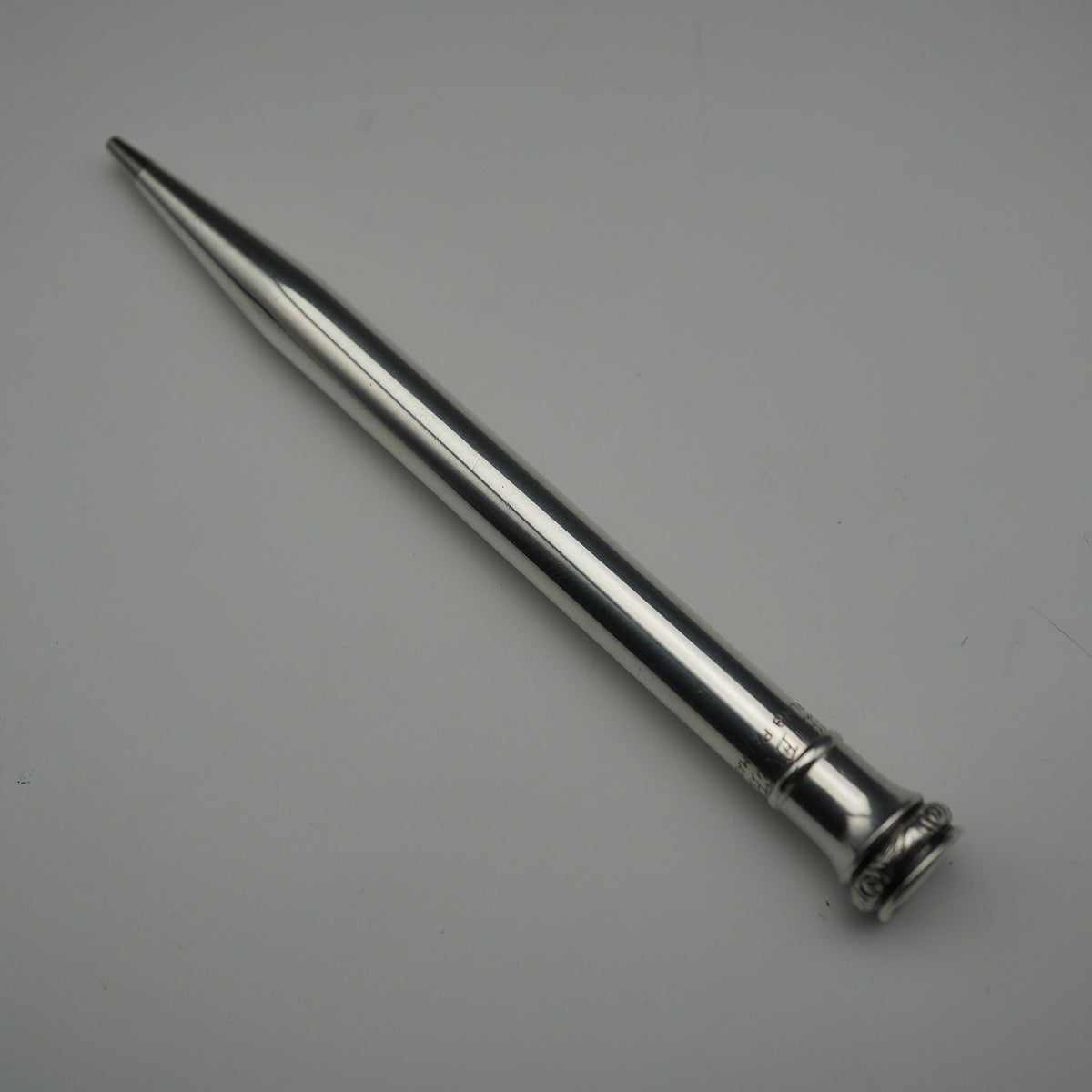 米国ヴィンテージ WAHL EVERSHARP 純銀製 ミニ推進式ペンシル ケース