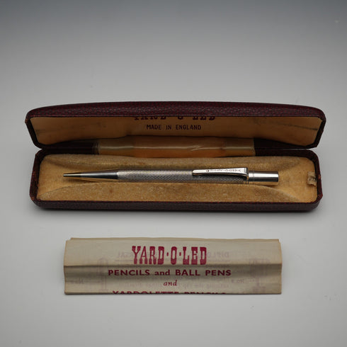 1961年 英国ヤード・オ・レッド 純銀製 ミニ推進式ペンシル YARD-O-LETTE