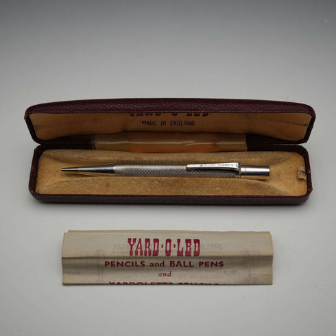 1961年 英国ヤード・オ・レッド 純銀製 ミニ推進式ペンシル YARD-O-LETTE