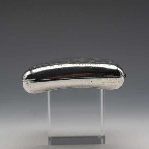 1906年 英国アンティーク 純銀製 シガレットケース 65g William Neale