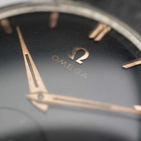 約1950年代 OMEGA 男士機械錶 Ref2503-1 Cal265 黑面 運作良好