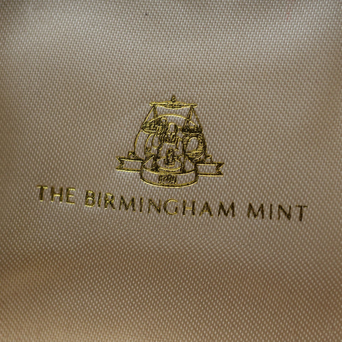 1977年 英国エリザベス2世女王 戴冠25周年 記念銀貨 45g Birmingham Mint ケース付