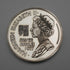1977年 英国エリザベス2世女王 戴冠25周年 記念銀貨 45g Birmingham Mint ケース付