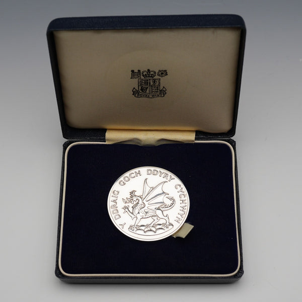 1969年 プリンス・オブ・ウェールズ叙任式 記念メダル 70g RoyalMint ケース入り