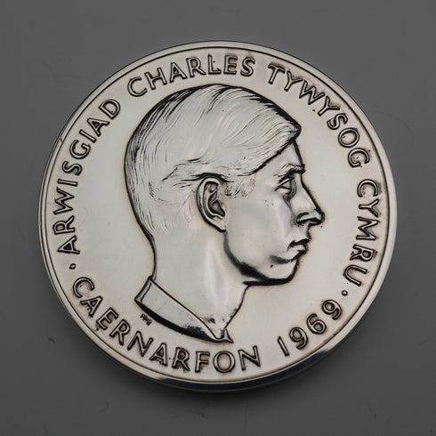 1969年 プリンス・オブ・ウェールズ叙任式 記念メダル 70g RoyalMint ケース入り