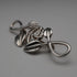 British Vintage Rennie Mackintosh Style Sterling Silver Brooch 7.2g Carrick