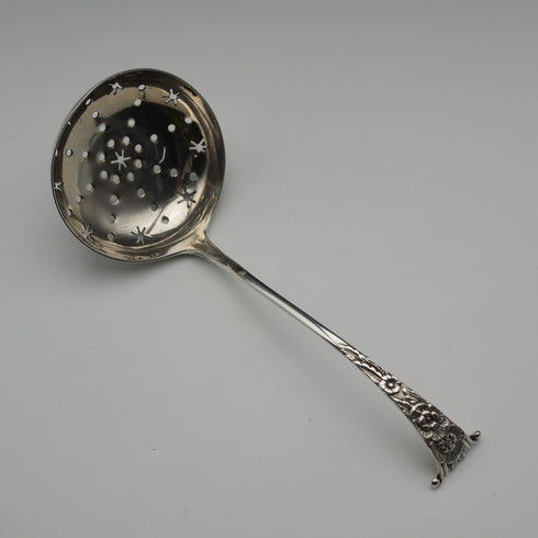 1906年 英国アンティーク 純銀製 シュガーシフター 15g William Hutton&Sons Ltd