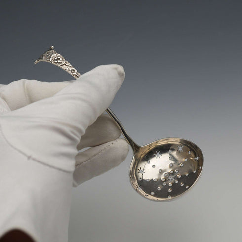 1906 British Antique Sterling Silver Sugar Sifter 15g William Hutton & Sons Ltd