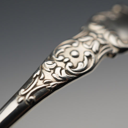 1906年 英国アンティーク 純銀製 シュガーシフター 20g Robert Pringle & Sons