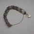 English Vintage Sterling Silver Bargate Style Bracelet 13g