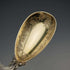 Late 19th Century English Antique Silver Plated Serving Spoon Pair