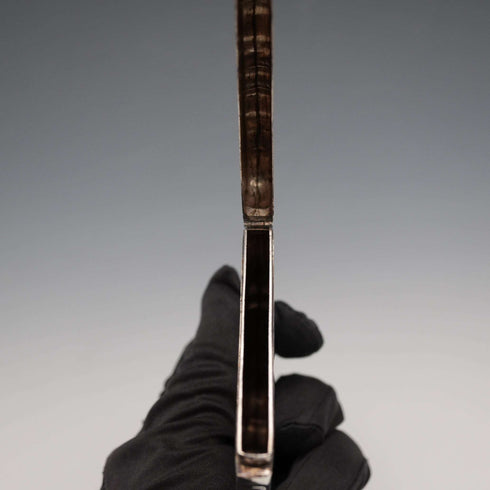 1846年 英国アンティーク 純銀製 カードケース 77g Edward Smith
