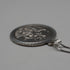 Vintage Sterling Silver St. Christopher Medal Pendant with Sterling Silver Necklace, Total 5.8g