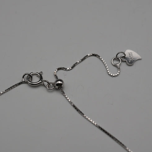 Vintage Sterling Silver St. Christopher Medal Pendant with Sterling Silver Necklace, Total 5.8g