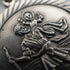 Vintage Sterling Silver St. Christopher Medal Pendant with Sterling Silver Necklace, Total 5.8g
