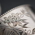 Antique British silver plate napkin rings, set of 6