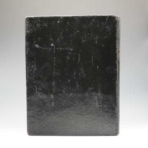 1902 English Antique Solid Silver Blotter Folder by SW Smith & Co