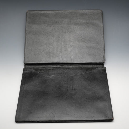 1902 English Antique Solid Silver Blotter Folder by SW Smith & Co